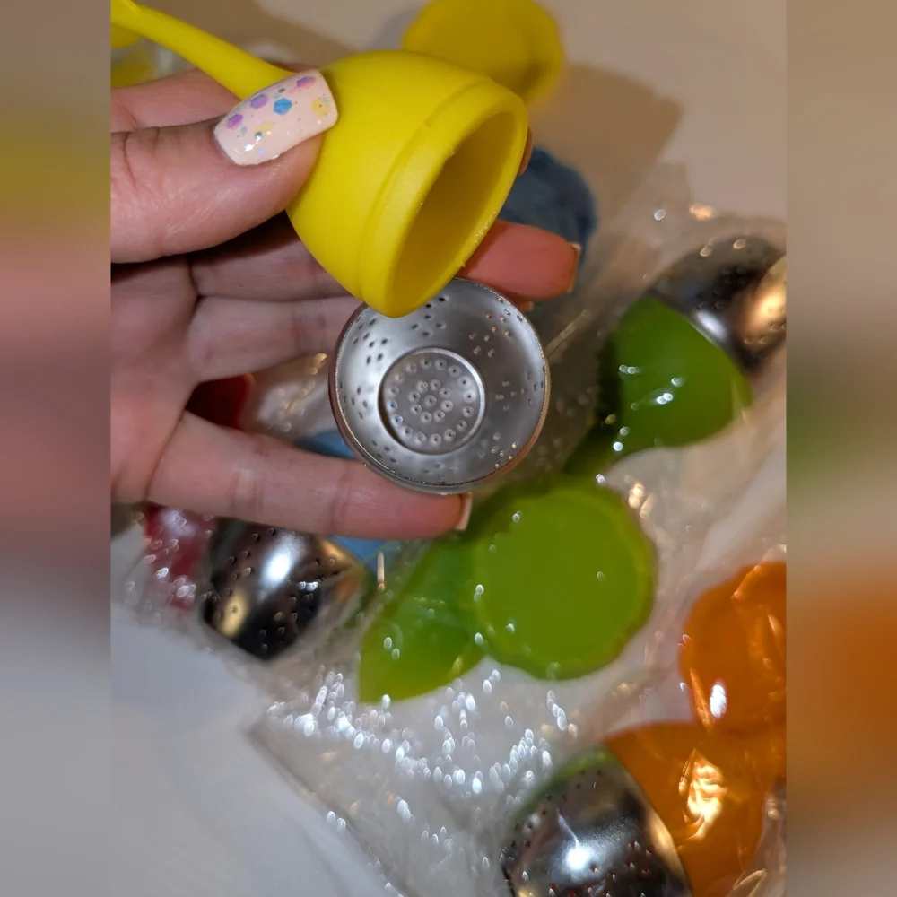 Colorful Leaf Tea Infusers 5set - Picture 4 of 4